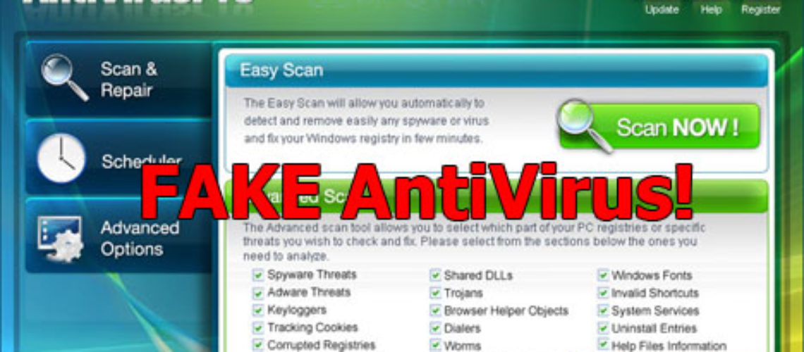 Fake Anti-Virus Software: What Is this? (Update 2019)