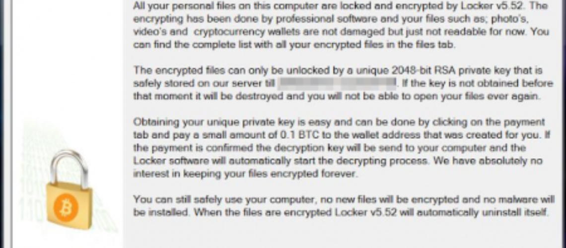 How to remove Locker without paying the ransom